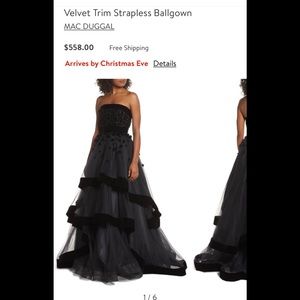 MacDuggal Dress ballgown